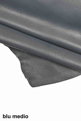 CAPRA tinta unita con GRANA - pelle...