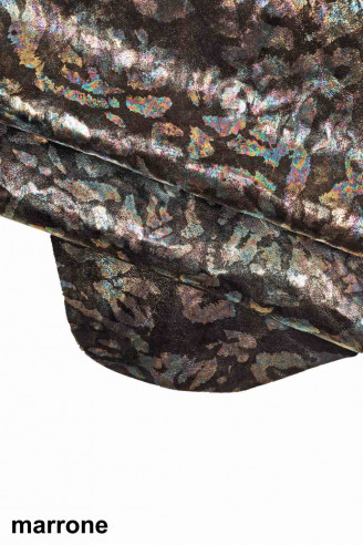 OLEOGRAPHIC METALLIC nappa sheepskin...