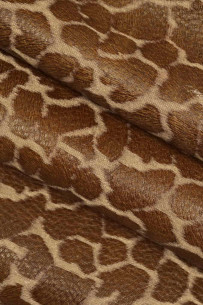 Brown beige CALFSKIN PEBBLE... 2