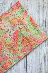 CORK LEATHER cowhide sheets... 2