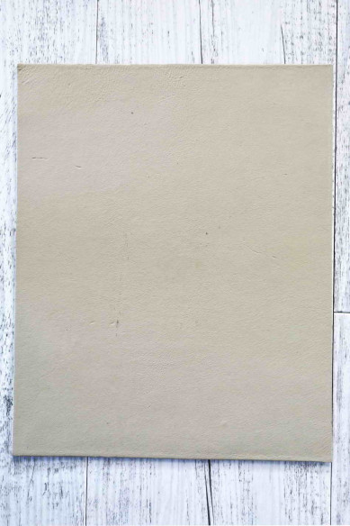 CORK LEATHER cowhide sheets backed natural cork, glossy abstract multicolor print pastel tones,taupe calfskin on the back