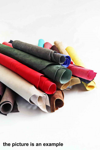 SUEDE and NUBUCK leather SCRAPS...