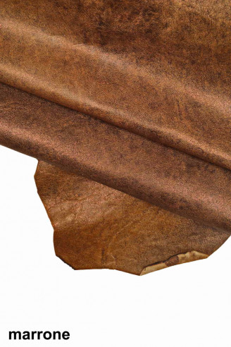 Genuine leather hide SPARKLES...