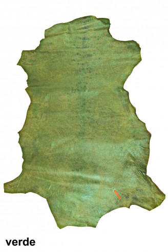 PELLE LAVATA luminosa - capra effetto...