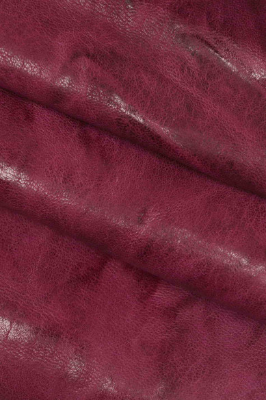 Genuine leather hide vegetable WASHED NAPPA sheepskin purple lilac green wrinkled sheep soft distressed italian skin