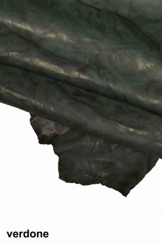 Genuine leather hide vegetable WASHED...