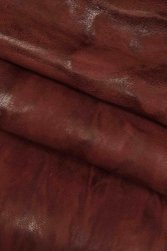 Genuine leather hide vegetable WASHED...