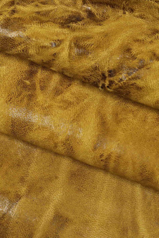 Genuine leather hide vegetable WASHED...