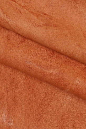 Genuine leather hide vegetable WASHED...