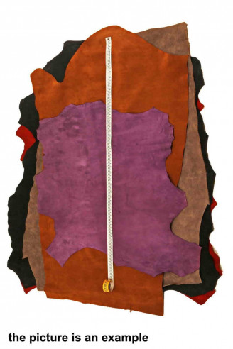 Leather SUEDE and NUBUCK pieces - big...