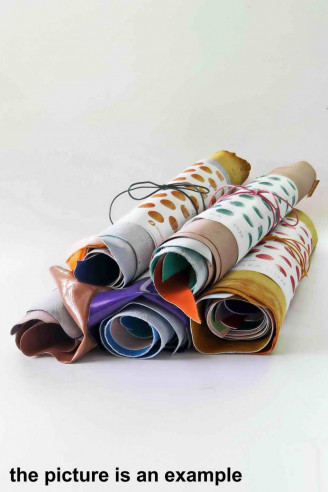 Leather PATENT pieces - big size...