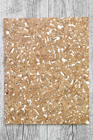 Pezzi di SUGHERO naturale con stampa...