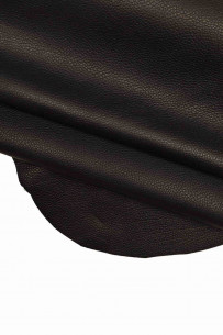 Genuine leather hide BLACK...