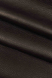 Genuine leather hide BLACK... 2