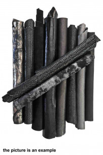 Scampoli di pelle miste,...