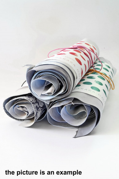 Mix leather scraps - WHITE, GREY and SILVER tones - fancy textures, foils and softness various, 10 or 15 italian leather pieces