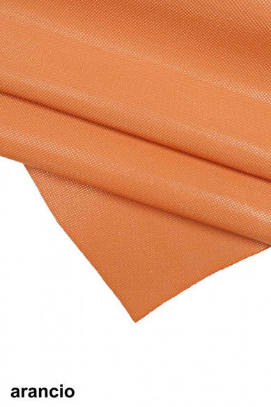 PELLAMI COLORATI verniciati e stampati,  pelle stampa piccola viola, cuoio, arancio, verde lime e blu, lucidi