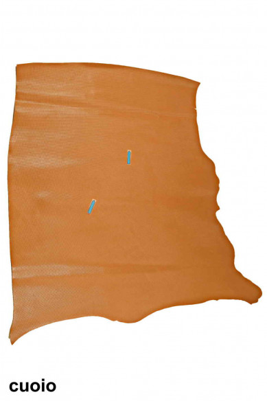 PELLAMI COLORATI verniciati e stampati,  pelle stampa piccola viola, cuoio, arancio, verde lime e blu, lucidi