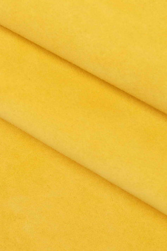 PELLI CAMOSCIO colore giallo e...