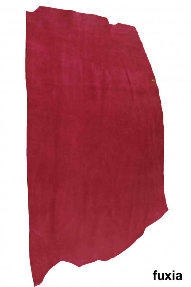 PELLI CAMOSCIO colore giallo, arancio e fucsia, vitello scamosciato morbido, pellami velour colorati