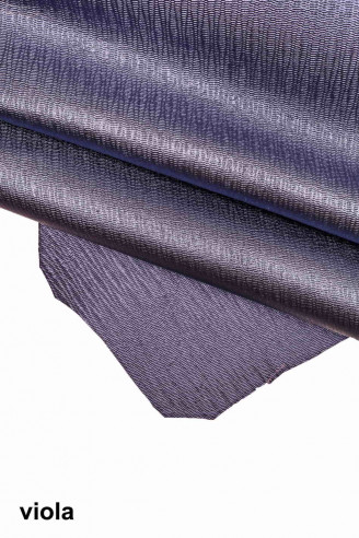 METALLIC LEATHER skinturquoise,...