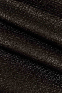 BLACK GRAINY leather hide,... 2
