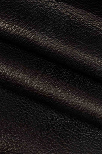 BLACK GRAINY leather hide,... 2