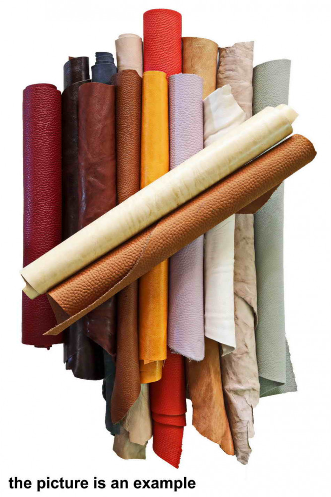 DISTRESSED Leather Pieces Random...