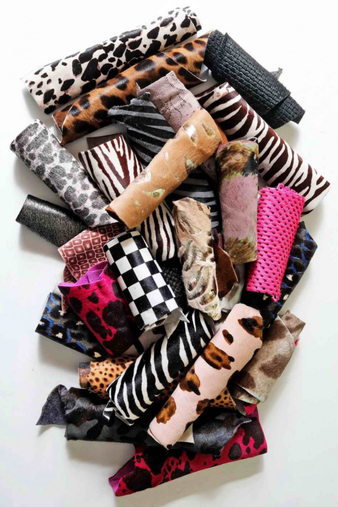 Sacchetto di ritagli di cavallino...