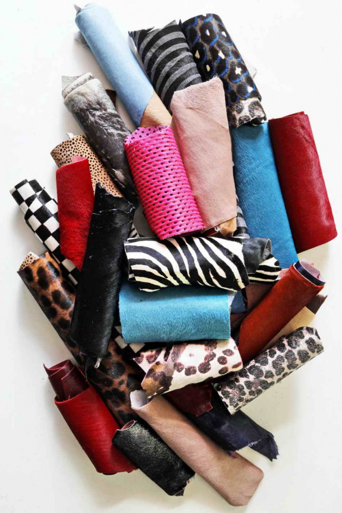 Sacchetto di ritagli di cavallino...