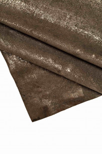 DARK GRAY metallic suede...