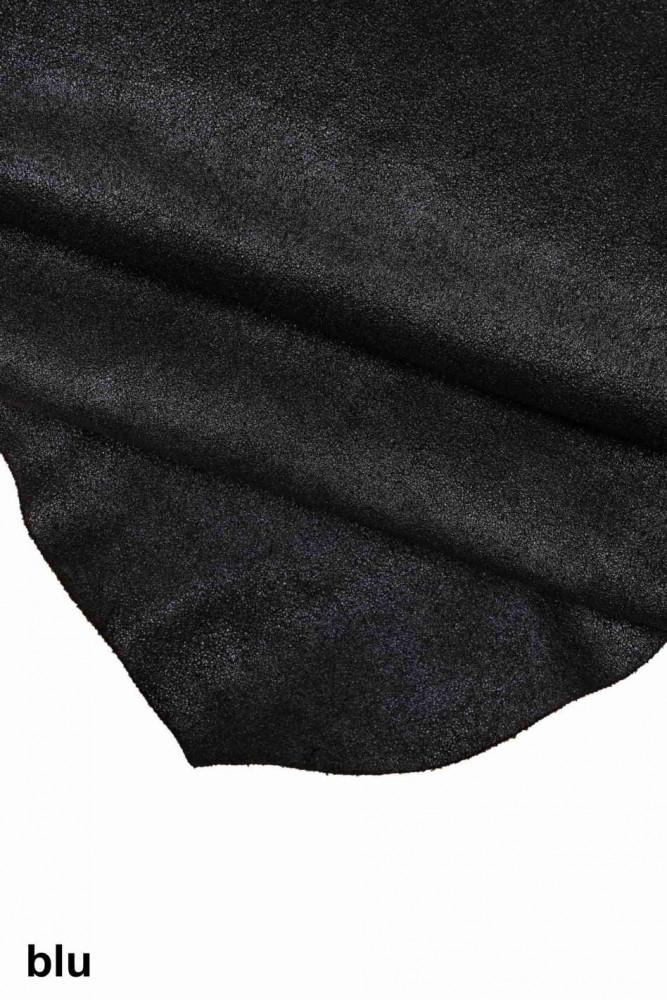 Pelle di CROSTA LAMINATA verde...