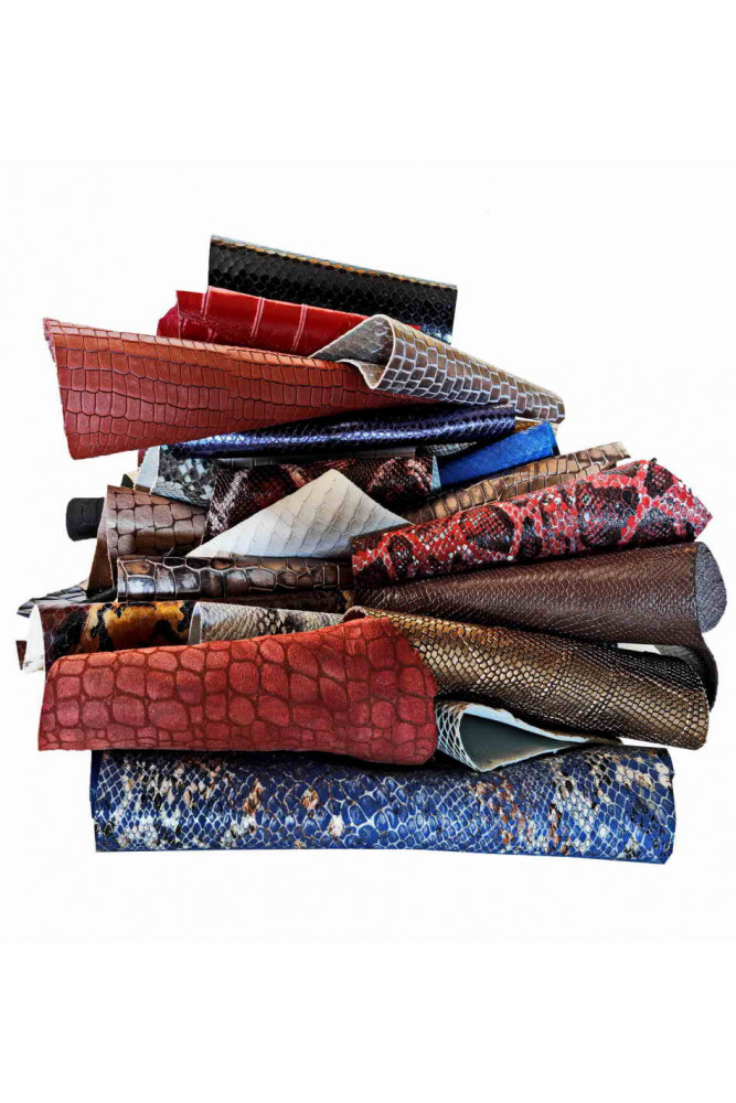 Crocodile, snake, lizard PRINTED...