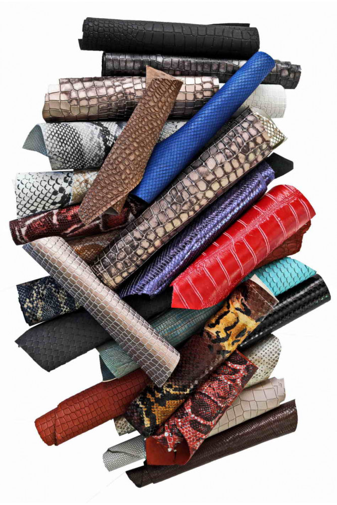 Sacchetto di ritagli di PELLI...