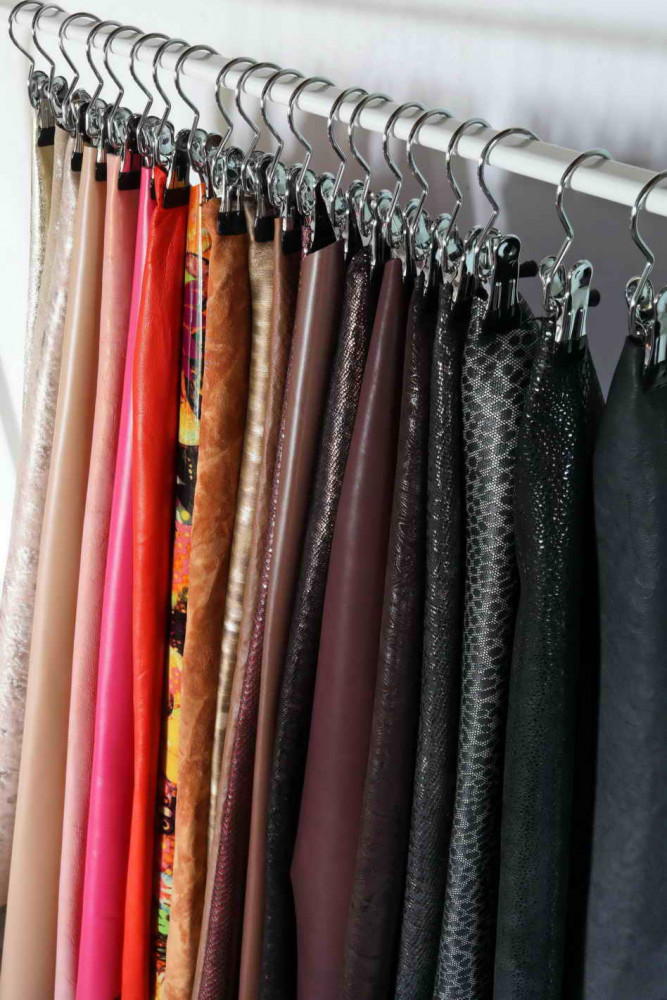 Leather STOCK deal, 20 leather full hides - RANDOM selection - mix of colors, textured, metallics, distressed and solid colors