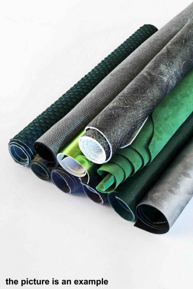 Scampoli di pelli miste, tonalità di...