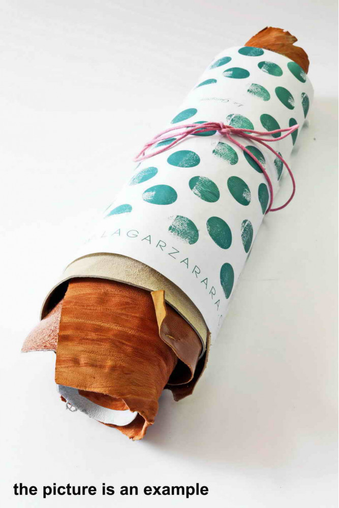Mix leather scraps - BROWN, CAMEL,...