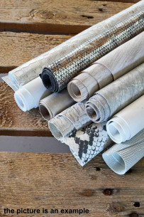 Mix leather scraps - WHITE,...