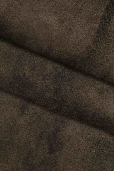 PELLE di CAMOSCIO tinta unita, crosta di vitello color grigio chiaro, azzurro avio, grigio scuro morbida