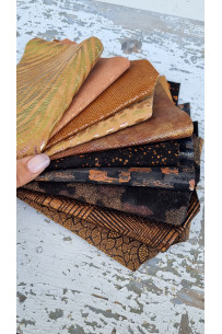 10 ritagli di pellami... 2