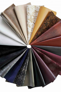 20 Leather sheets, ramdom...