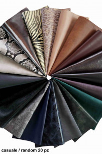 20 Leather sheets, ramdom... 2
