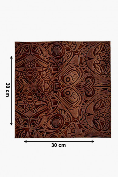 15 Scampoli di pelle casuali, stampati, tinta unita, laminati, pezzi pretagliati pellami selezionati, assortimento MIX, 30x30 cm
