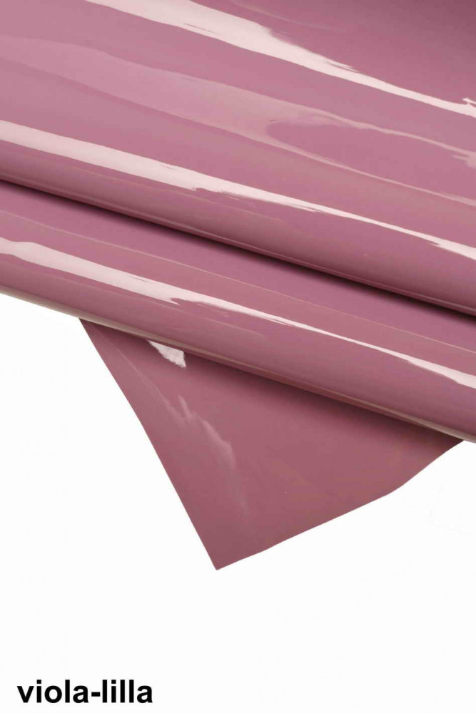 PELLAME VERNICIATO viola, fucsia,...