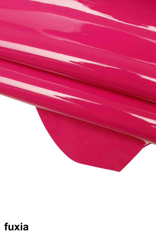 PELLAME VERNICIATO viola, fucsia,...