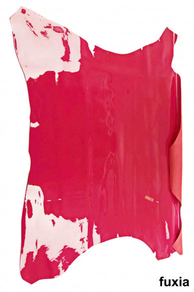 PURPLE, fuchsia, light BLUE patent leather hide, smooth glossy stiff skin