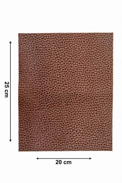 Leather sheets TAN and BROWN, pre cut leather pieces random selection, mix metallic, printed cut off