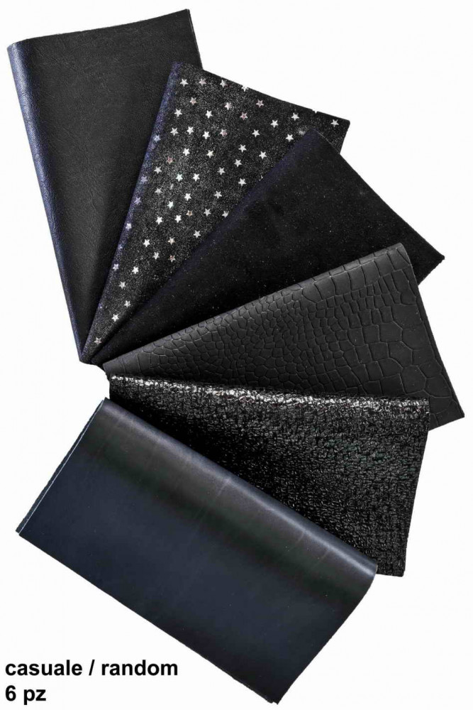 https://www.lagarzarara.com/44321-large_default/6-leather-sheet-black-pre-cut-leather-pieces-random-selection-mix-metallic-printed-cut-off.jpg