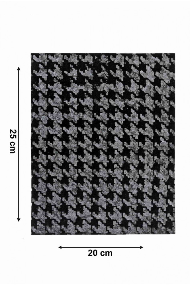 Leather SHEET BLACK, pre cut leather...