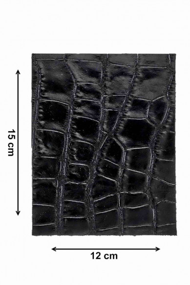 Stock di 12 PEZZI MISTI sui toni del nero, tinta unita, laminati e stampati, 15 x 12 cm